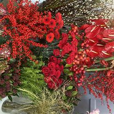 Florist Choice Festive Reds