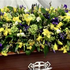 Spring Casket Spray 