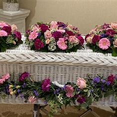 Wicker Casket 