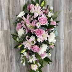 Mixed Pinks Spray 