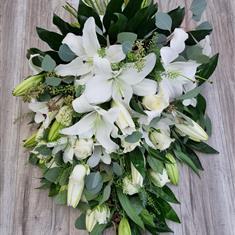 Rose &amp; Lily Tied Sheaf