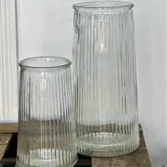 Ribbed Vase 